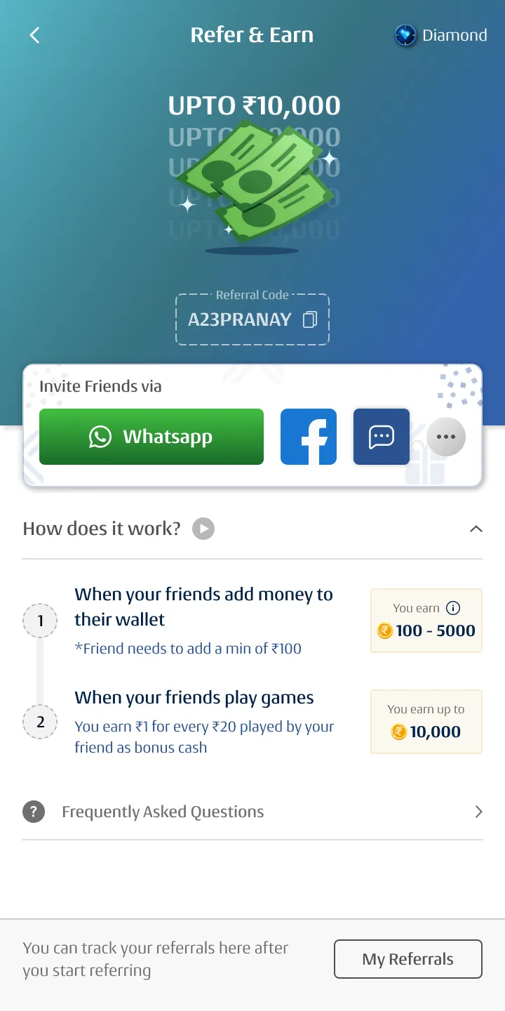 A23 Refer & Earn Hero